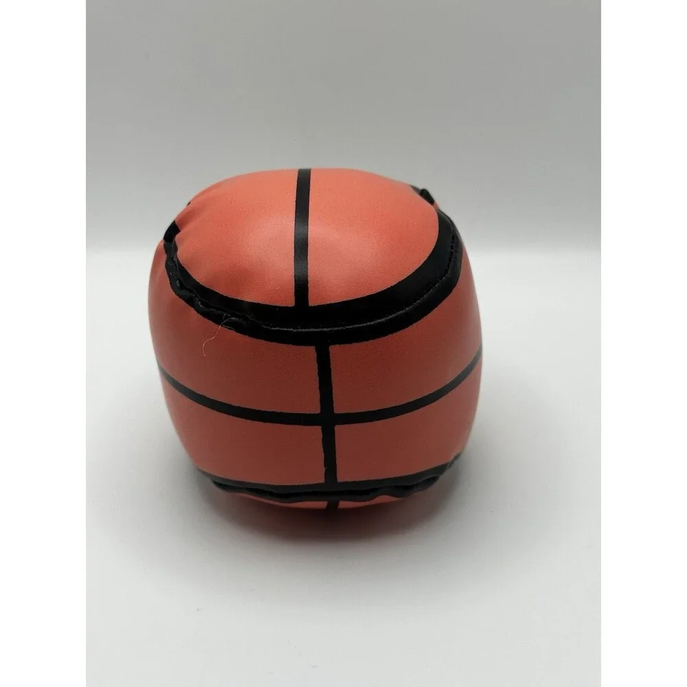 Little Tikes Soft Plush Basketball Toy Orange Black Stitched Vinyl Kids